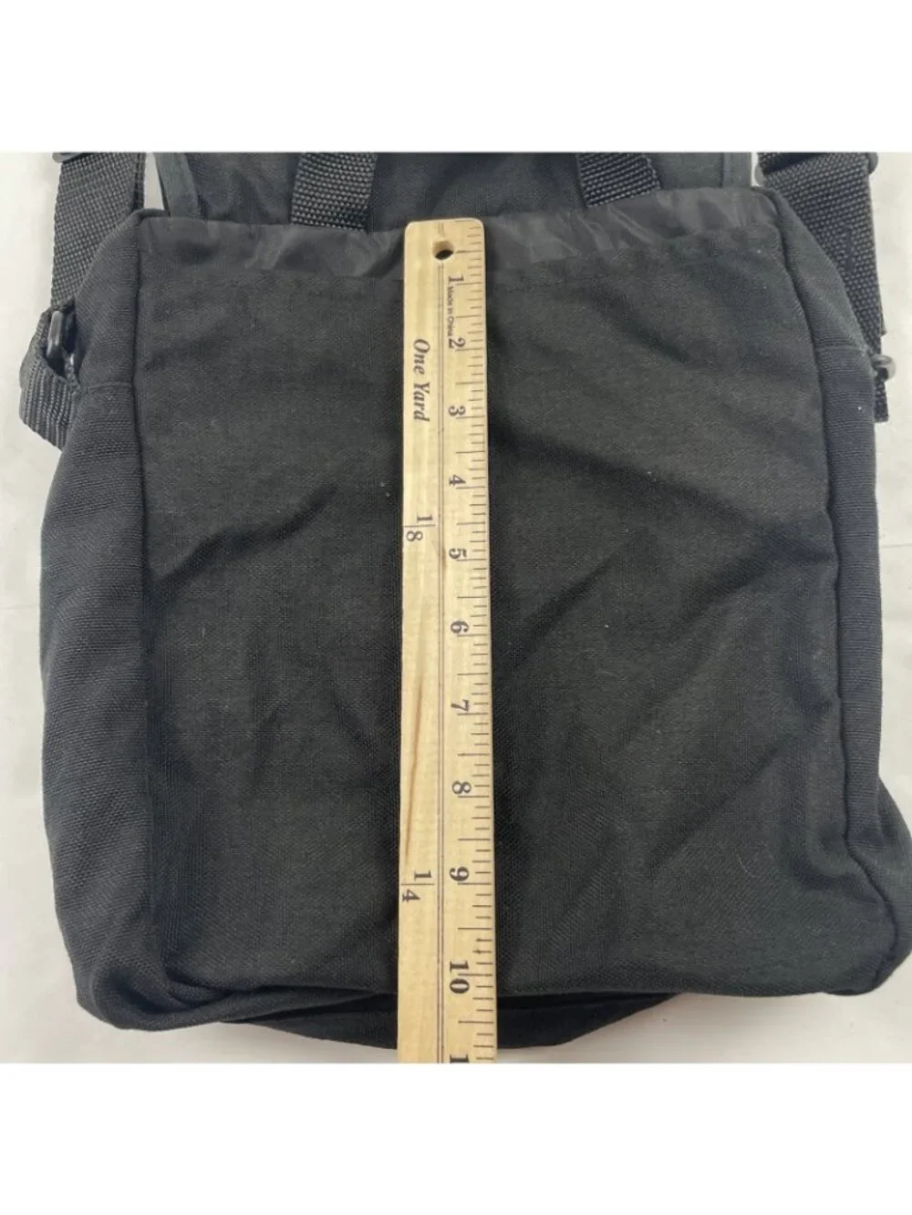 Eagle Creek Travel Gear Black Nylon Organizer Crossbody Shoulder Travel Bag